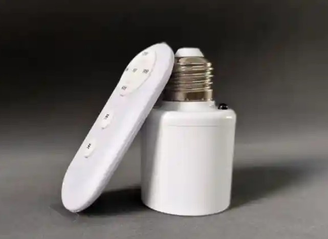 Wireless Remote Lamp Holder No Wiring Needed Easy Remote Control ON OFF - Image 4