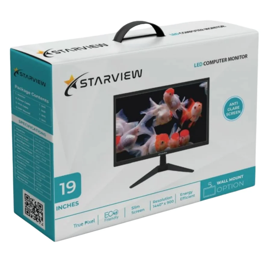STARVIEW-1918H 19 Inch Led Monitor (VGA & HDMI)