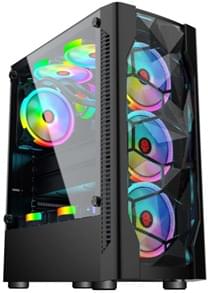 Aptech CS43 RGB Black Gaming Casing - Image 2