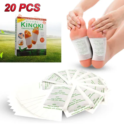 KINOKI Detox Foot Pad 10 Pads Pack( 2- pcs Combo) - Image 2
